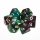 DICE 7-set: Sea Glass